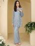 KIDS BAJU KURUNG PAHANG ELINA (POWDER BLUE)